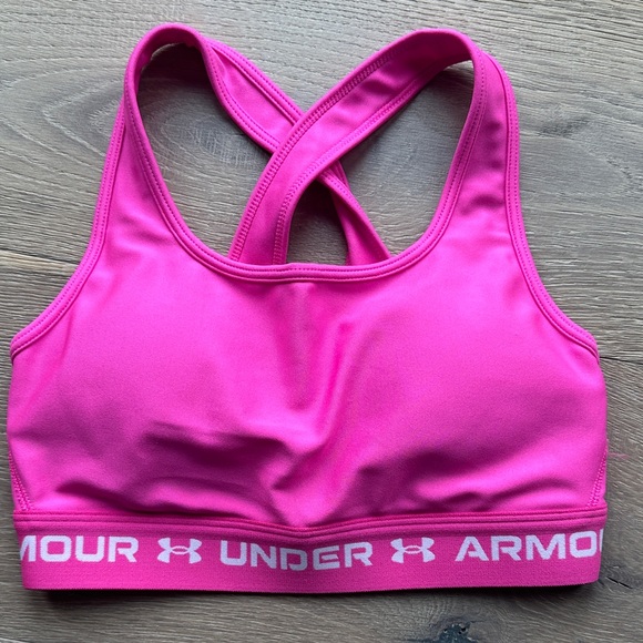 Under Armour Other - Under Armour Bright Pink Sports Bra